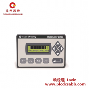 貝克休斯 PLC 2711-CF2M PanelView C200 Mono 工業(yè)觸摸屏控制器
